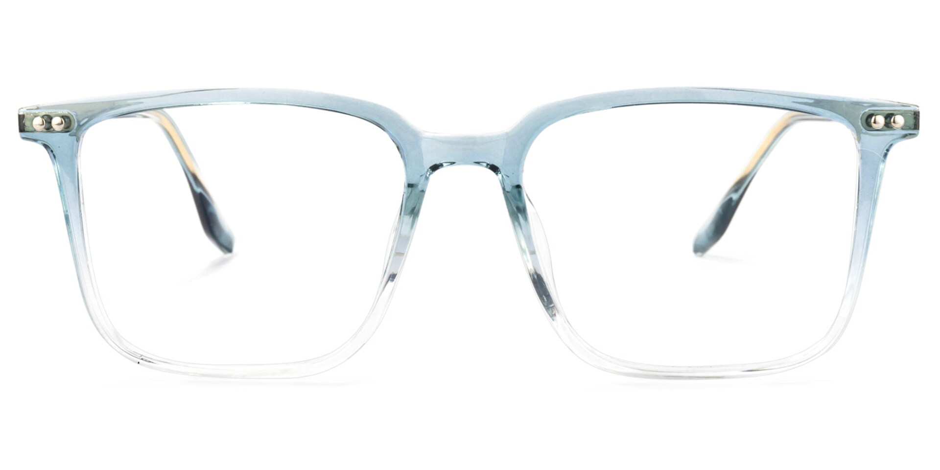 Tobias Square Light-Blue Glasses | Zeelool Glasses0