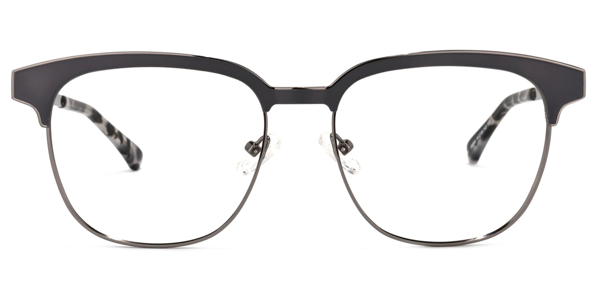 Wren Browline Dark-Gray Eyeglasses and Glasses Frames0