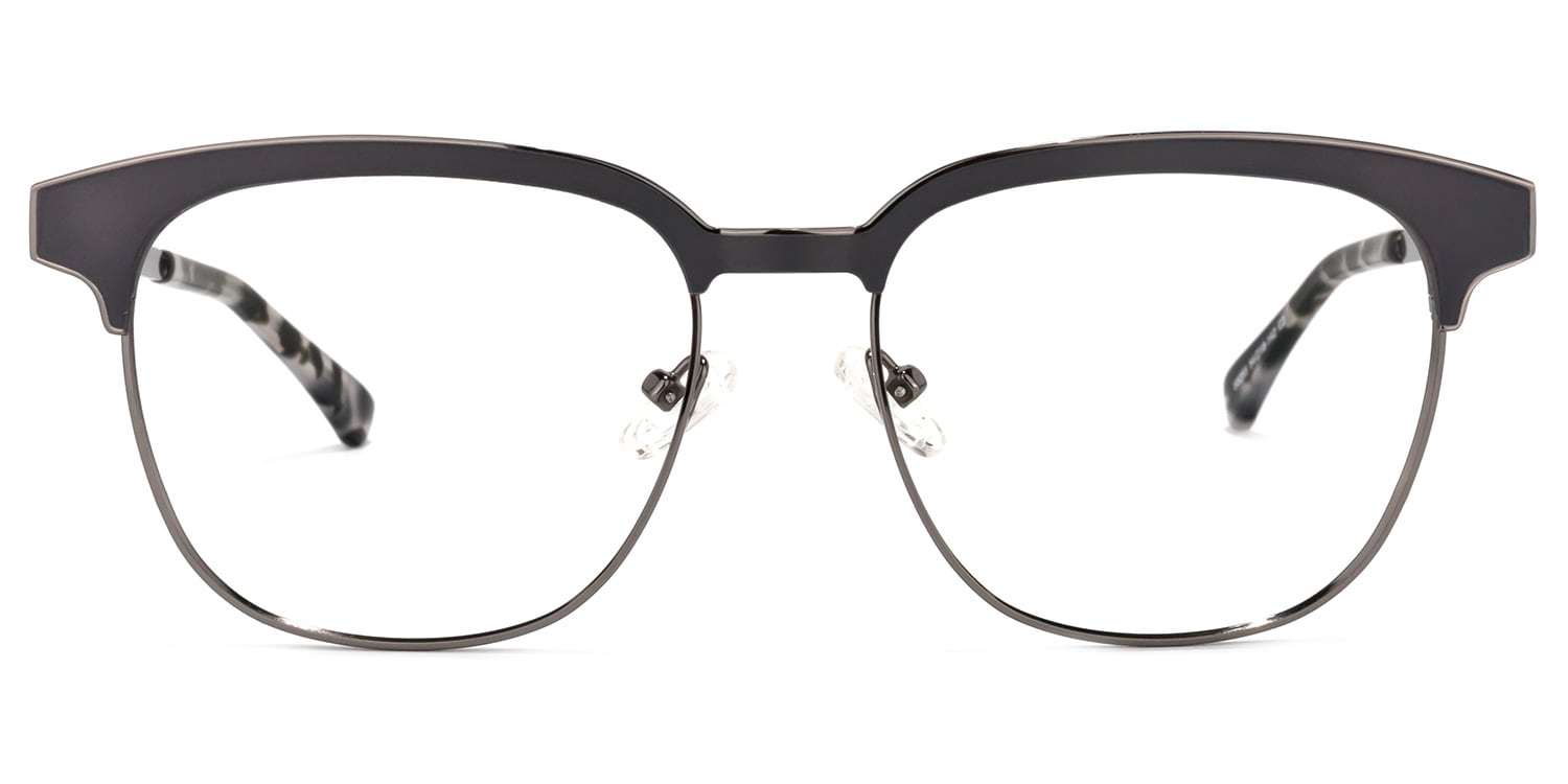 Wren Browline Dark-Gray Glasses