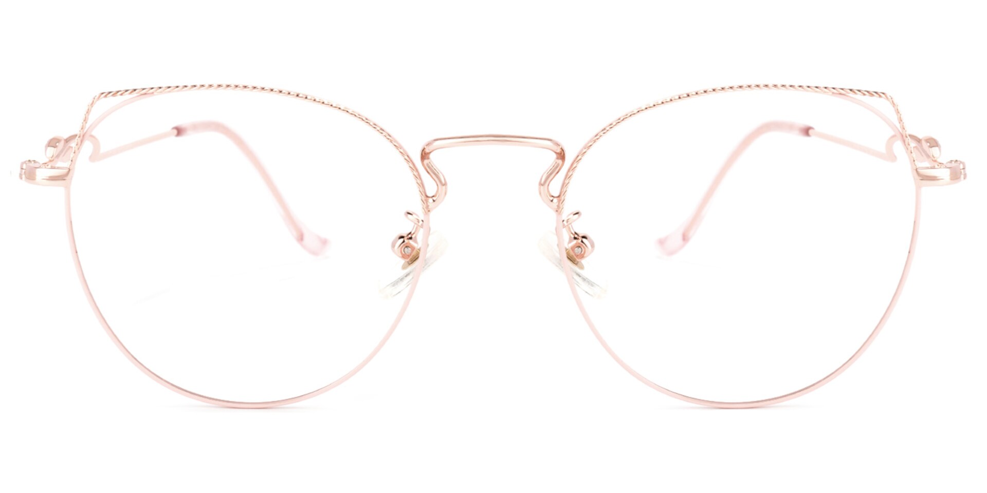 Willis Cateye Pink Glasses | Zeelool Glasses0