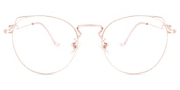 Willis Cateye Pink Glasses0
