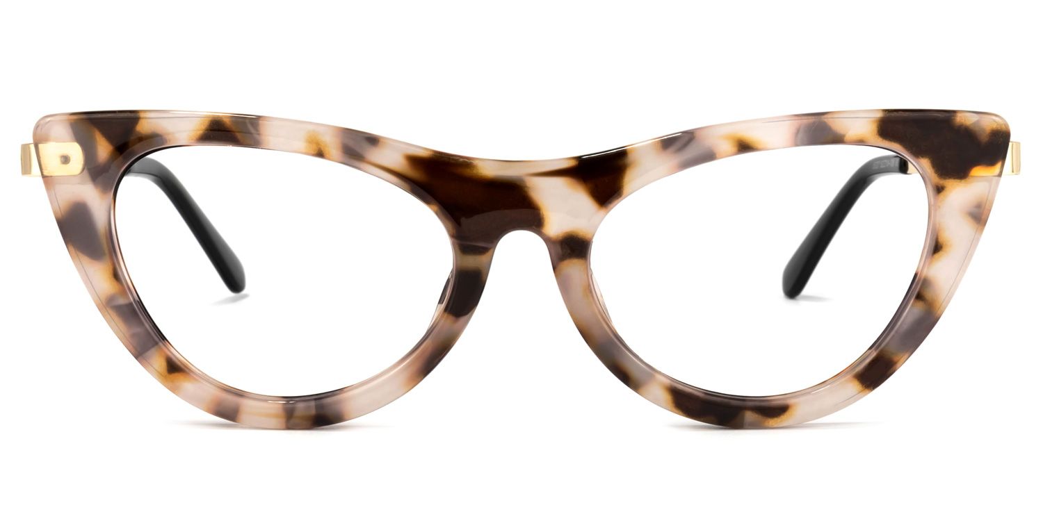 Waverly Cateye Pink-Tortoise Glasses | Zeelool Glasses0