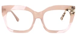 Ximena Square Pink Glasses0