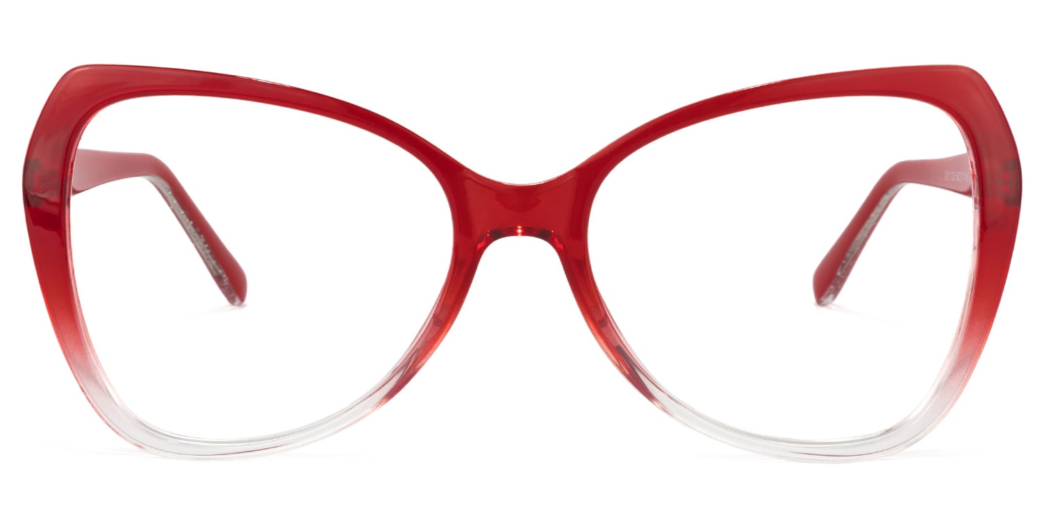 Eleanora Butterfly Red Glasses | Zeelool Glasses0