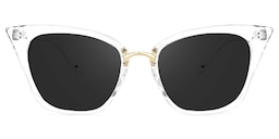 Chandrikar Cat Eye Crystal Sunglasses0