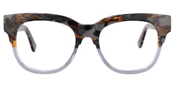 Yessenia Square Gray Glasses0