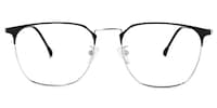 Yulisa Browline Silver Glasses0