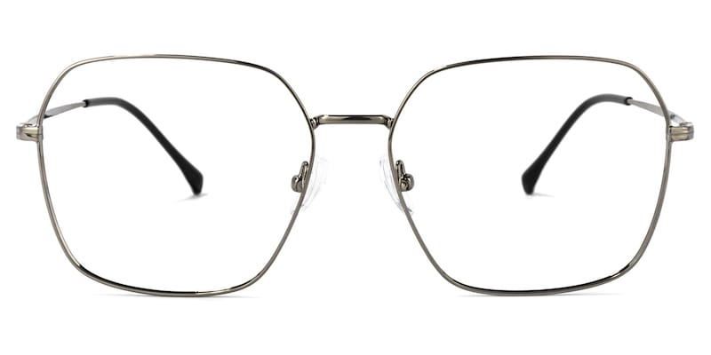 Zander Square Gray Glasses | Zeelool Glasses0