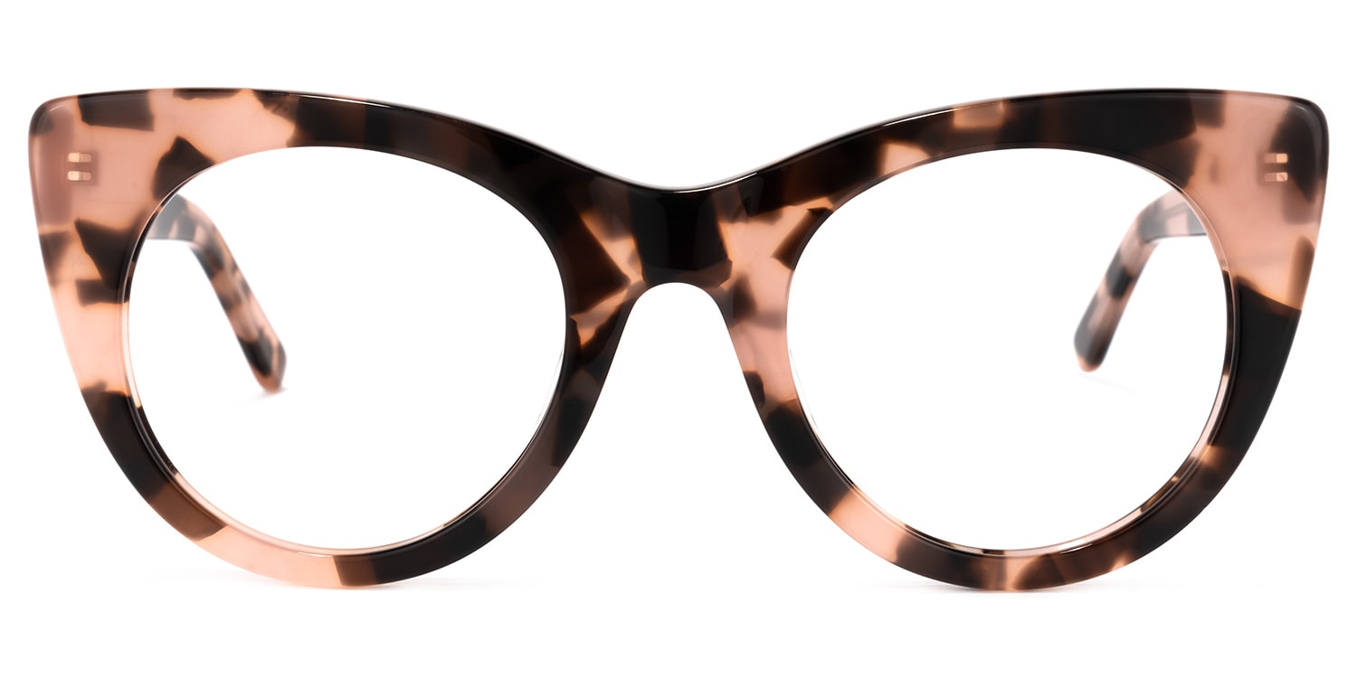 Eutin Cateye Pink-Tortoise Glasses