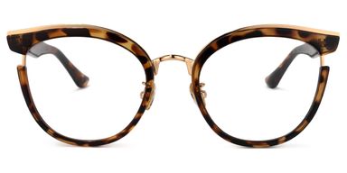 Laraine Cat Eye Tortoise Glasses