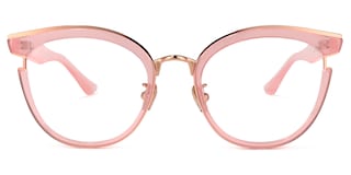 Eleanore Cat Eye Pink Glasses0