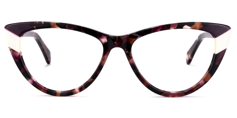 Freren Cateye Floral Glasses | Zeelool Glasses0