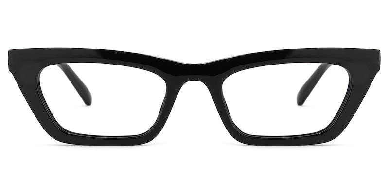 Gorman Cateye Black Glasses | Zeelool Glasses0