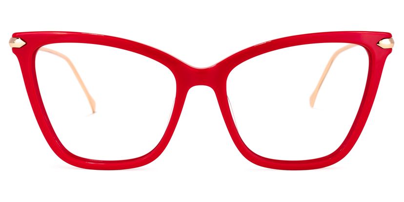 Hilary Butterfly Red Glasses