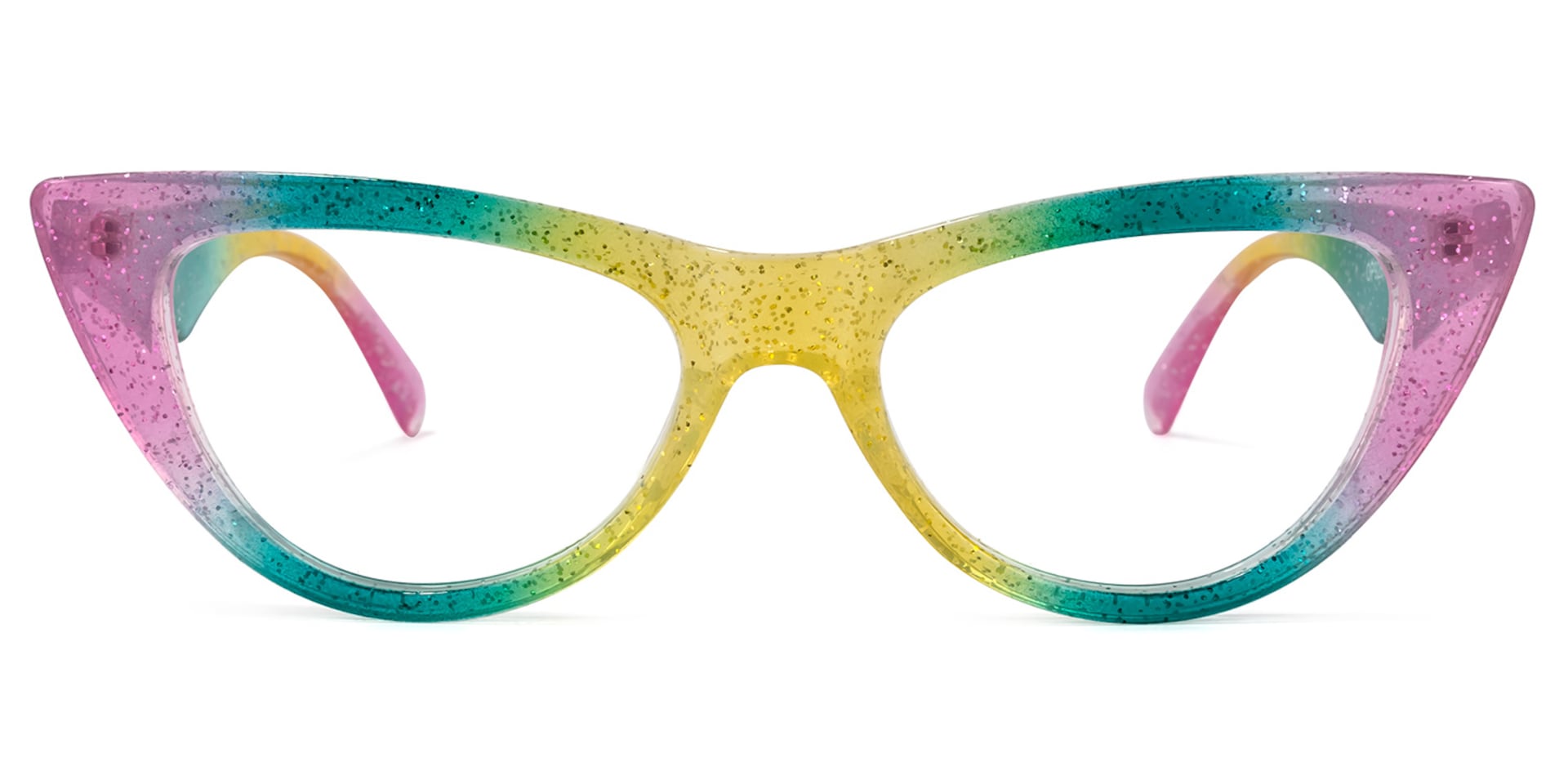 Harding Cateye Rainbow Glasses | Zeelool Glasses0