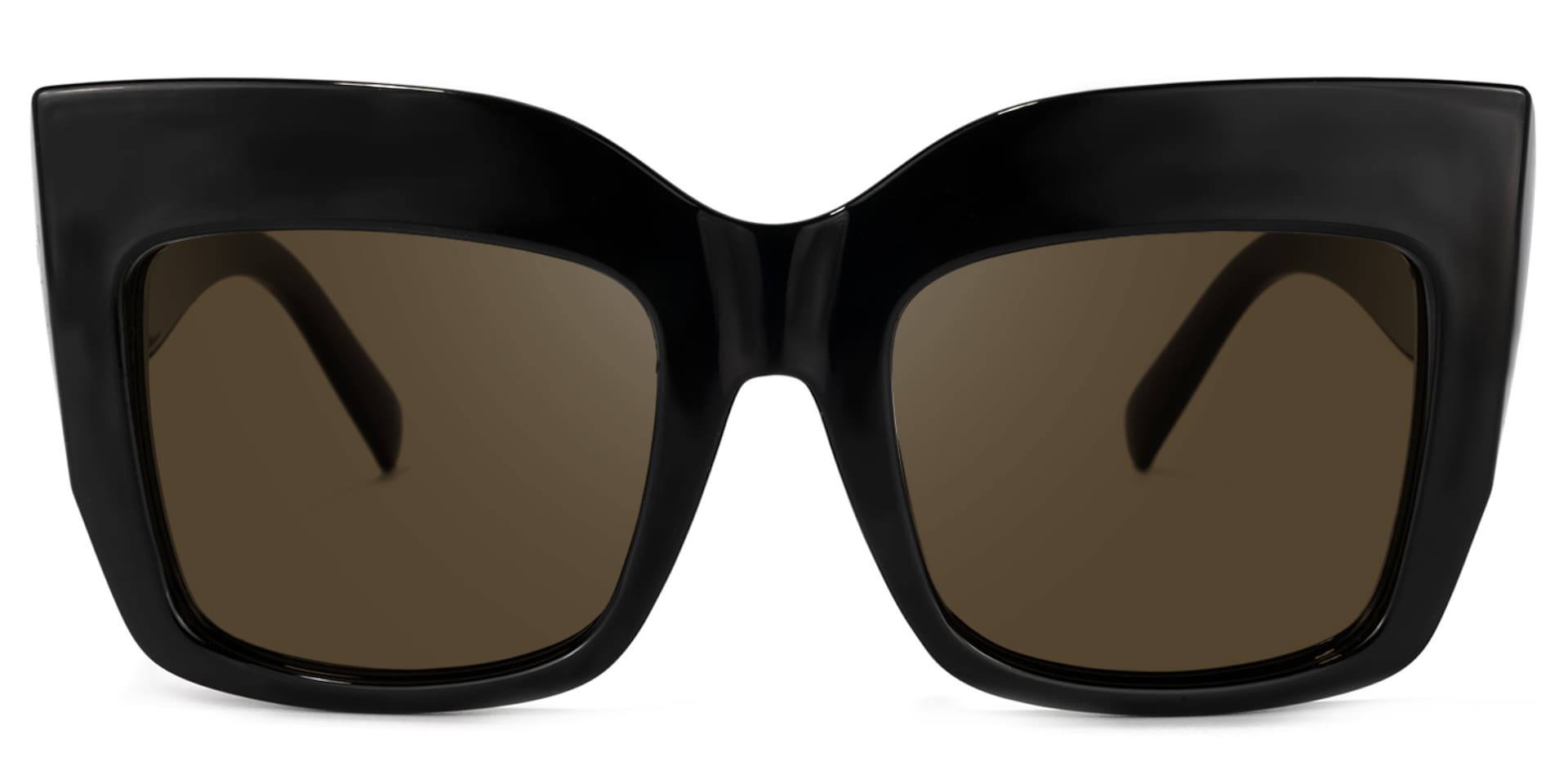 Alberta Cat Eye Black Sunglasses | Zeelool Glasses0
