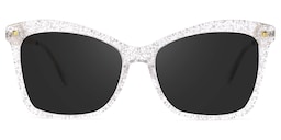 Isaebella Butterfly White Sunglasses0