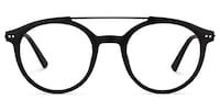 Cleon Aviator Black Glasses0