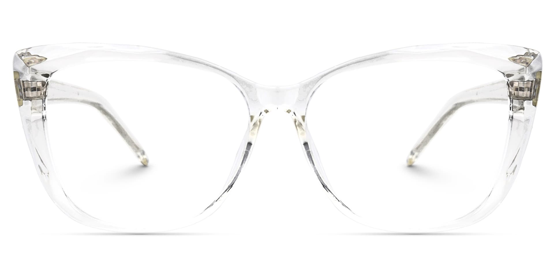 Farris Crystal Classy Cat eye Frame Glasses | Zeelool0