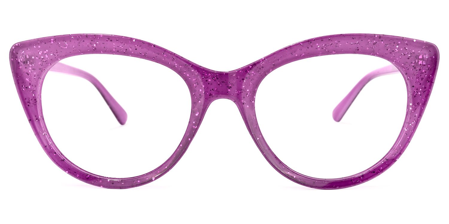 Rodriguez Cateye Purple Glasses | Zeelool Glasses