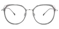 Ofelia Cateye Gray Glasses0