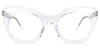 Maria Cat-eye Crystal Glasses0