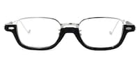 Sherrill Oval Silver Glasses0