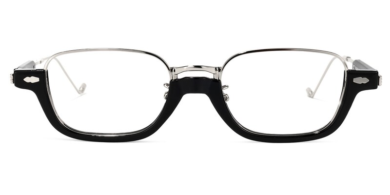 Sherrill Oval Silver Glasses | Zeelool Glasses0