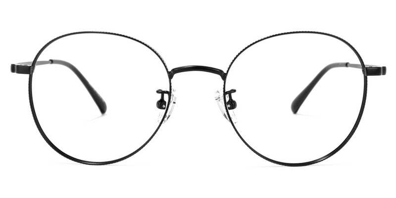 Ringstaff Round Black Glasses | Zeelool Glasses0