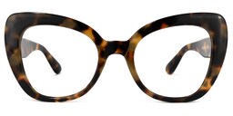 Quanita Cateye Tortoise Glasses0