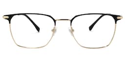 Campos Square Gold Glasses0