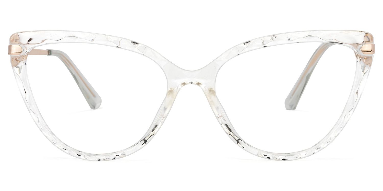 Lucas Cateye Crystal Eyeglasses and Glasses Frames0