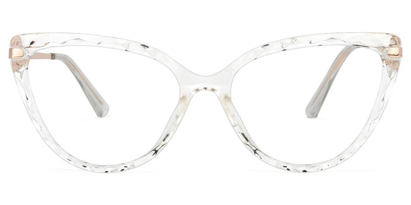Lucas Cateye Crystal Glasses