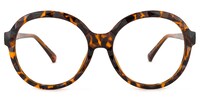 Lila Round Tortoise Glasses0