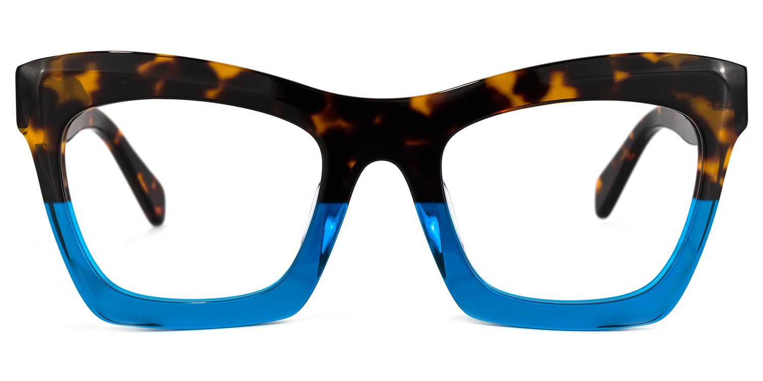 Benitez Square Blue Glasses | Zeelool Glasses0