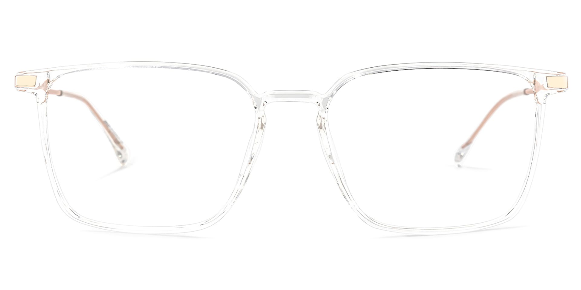 Litisha Square Crystal Glasses | Zeelool Glasses0
