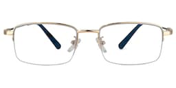 Baggett Rectangle Gold Glasses0