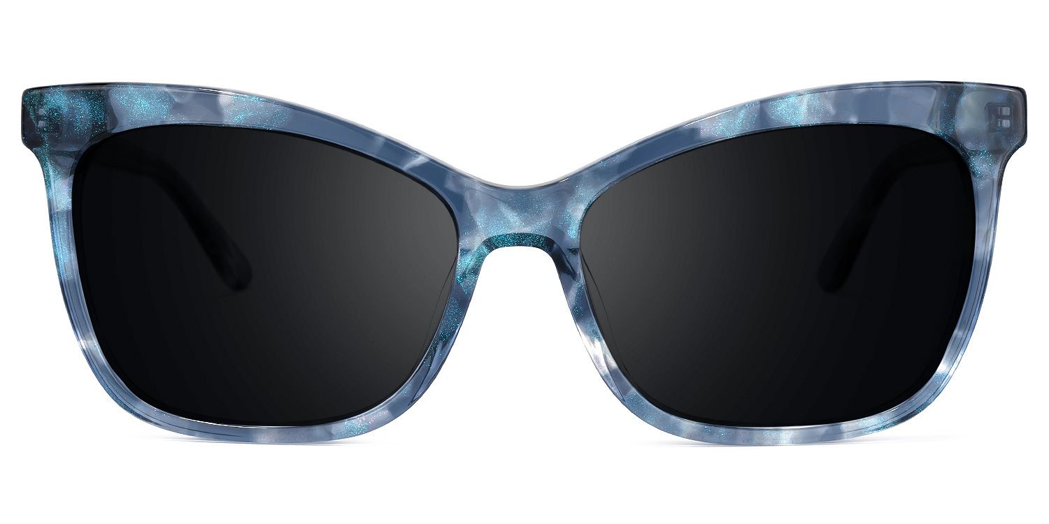 Richardson Cateye Blue Sunglasses | Zeelool Glasses0