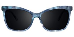 Richardson Cateye Blue Sunglasses0