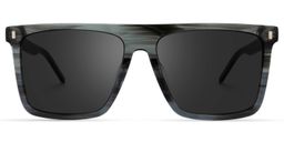 Kenya Square Gray Sunglasses0
