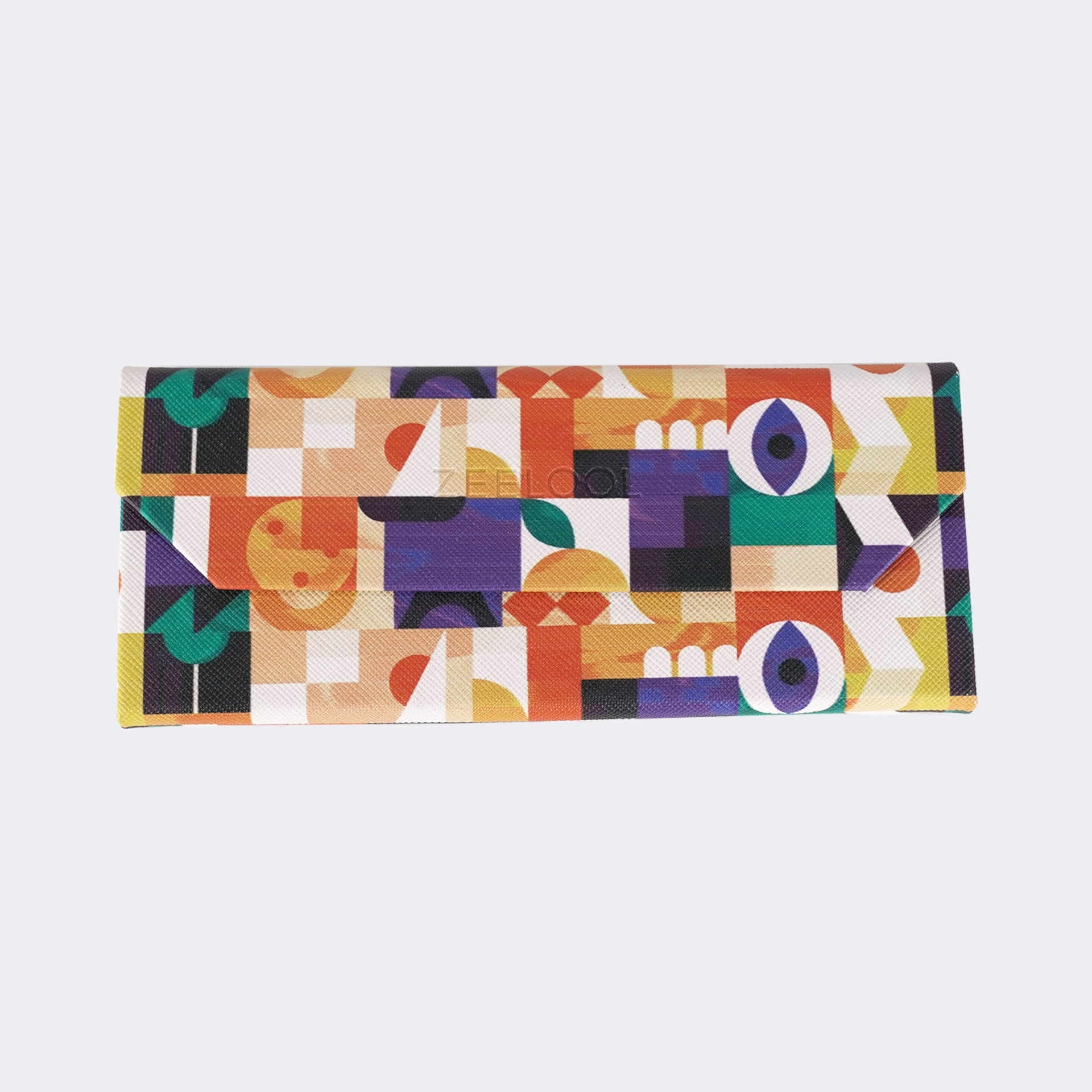 Simple Beautiful Multicolor Leather Box | Zeelool Glasses0