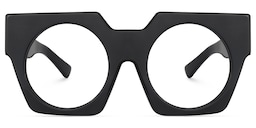 Lambert Geometric Black Glasses0