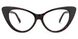 Alastair Cat eye Red Tortoise Glasses0