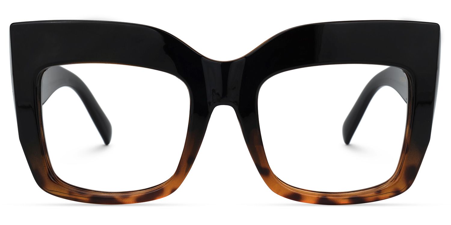 Alberta Square Tortoise Frame Glasses for Women | ZEELOOL1