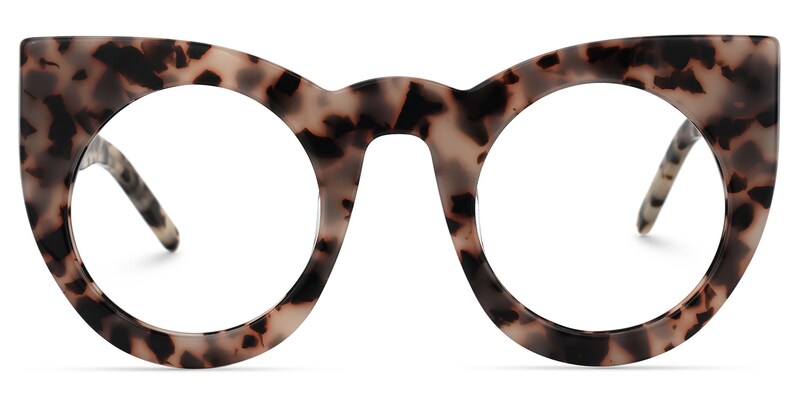 Ophelia Cateye Light Tortoise Glasses | Zeelool Glasses0