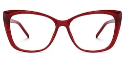 Farris Cat eye Red Glasses1