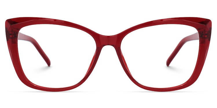Farris Cat eye Red Glasses