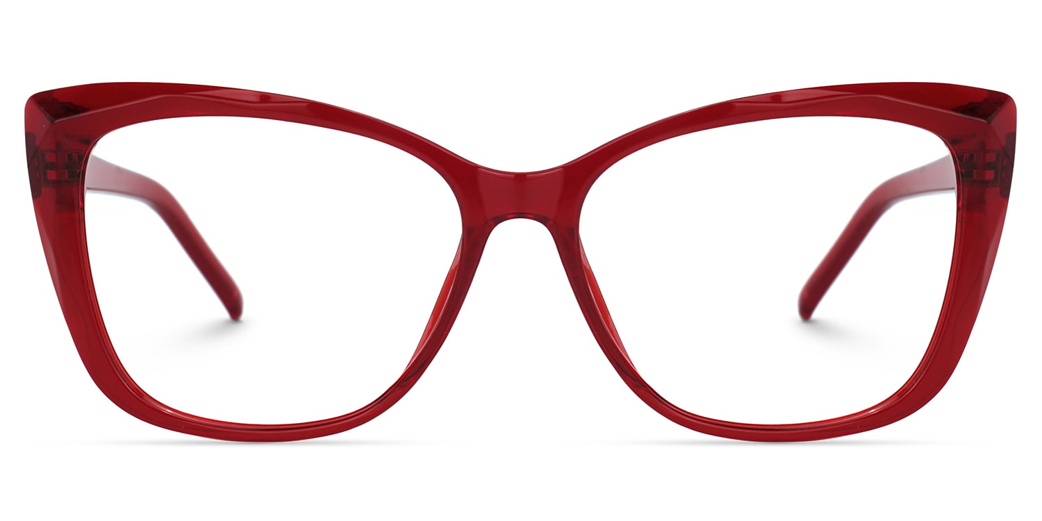 Farris Cat eye Red Glasses