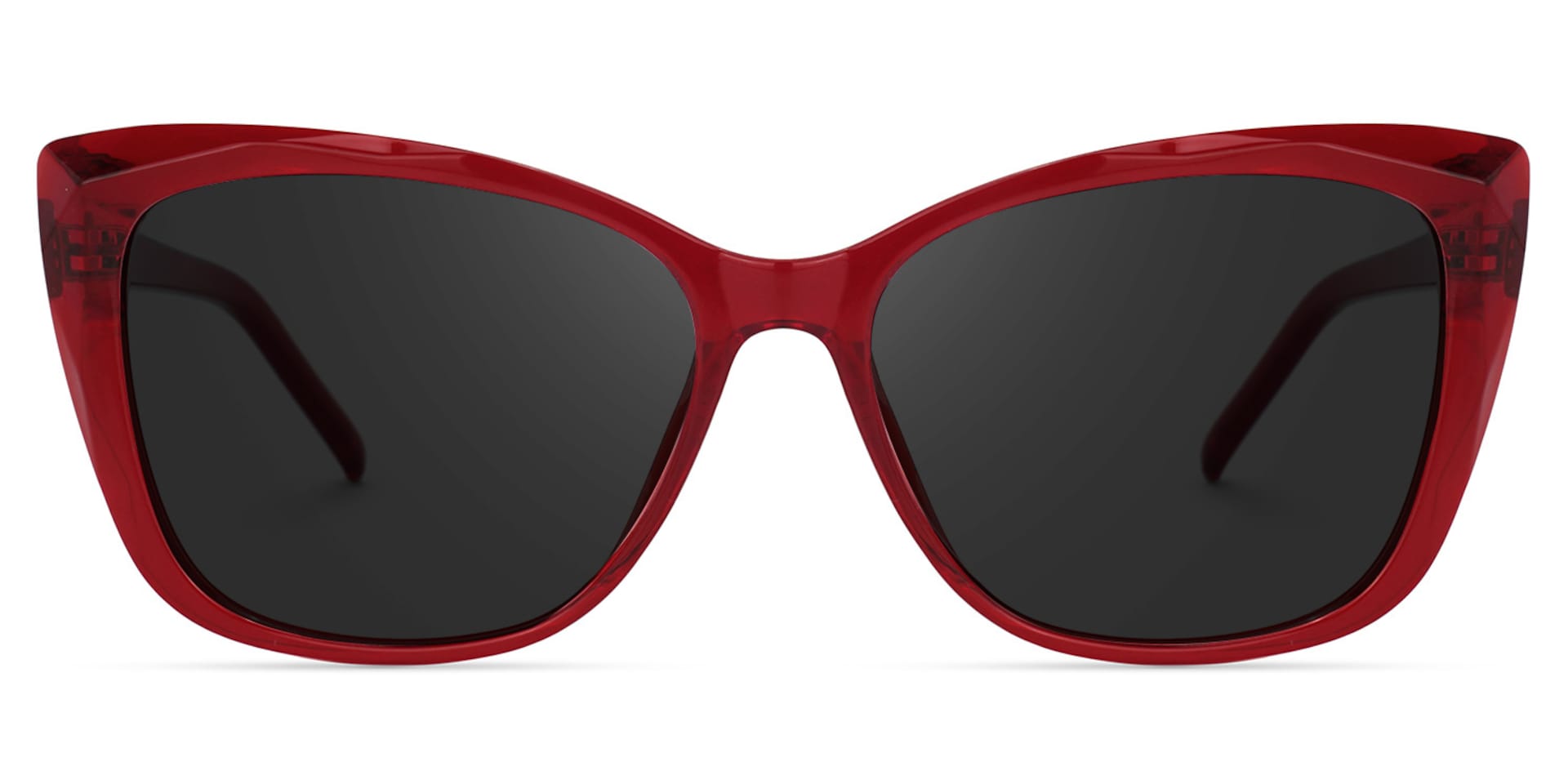 Farris Cat eye Red Sunglasses | Zeelool Glasses0
