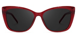Farris Cat eye Red Sunglasses0
